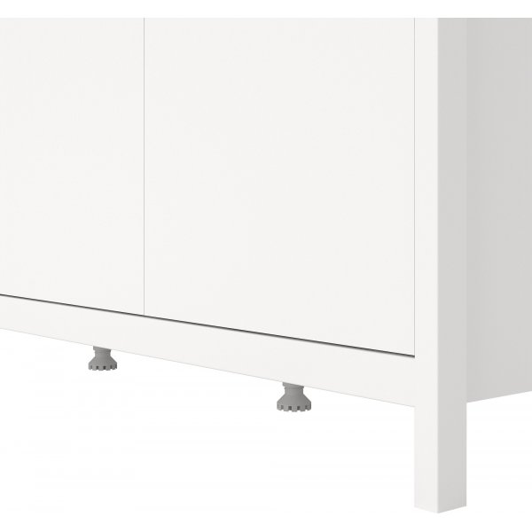 Madrid garderobe med 3 dører - Hvit Madrid garderobe med 3 dører - Hvit