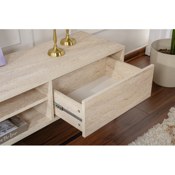 TV-stativ 180 cm beige - Escape TV-stativ 180 cm beige - Escape