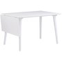 Dalsland klaffebord 120-165 cm - Hvit