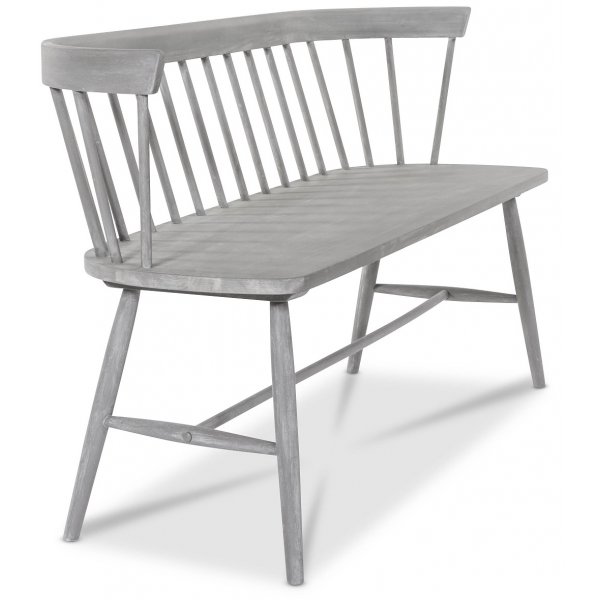 Pinnesofa kjkkensofa Sandhamn - Lys gr (overflatebehandlet)