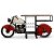 Glider motorsykkel barbord/bardisk - Metall/mango