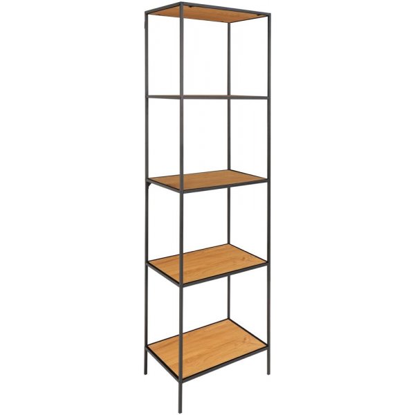 Vita hylle - svart / eik imitasjon Vita hylle - svart / eik imitasjon