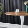 Astrid rundt spisebord Ø80 cm - Eik / Hvit Astrid rundt spisebord Ø80 cm - Eik / Hvit