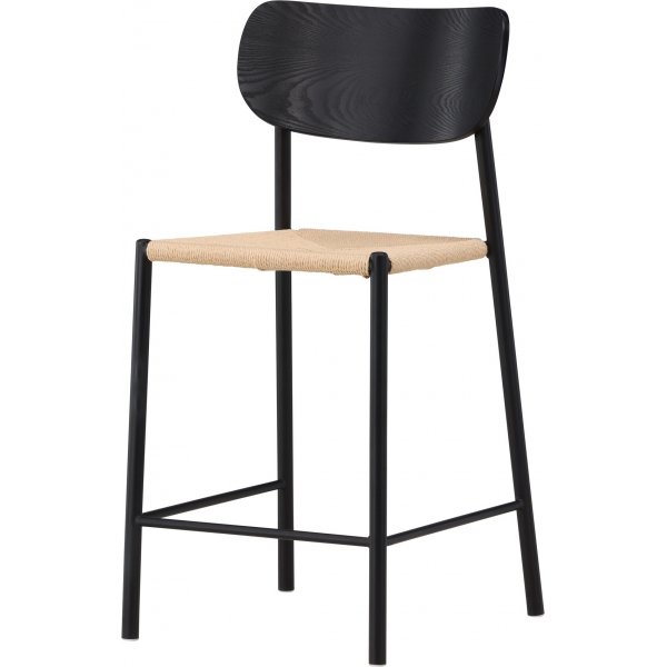 Polly barstol - Beige/Sort Polly barstol - Beige/Sort