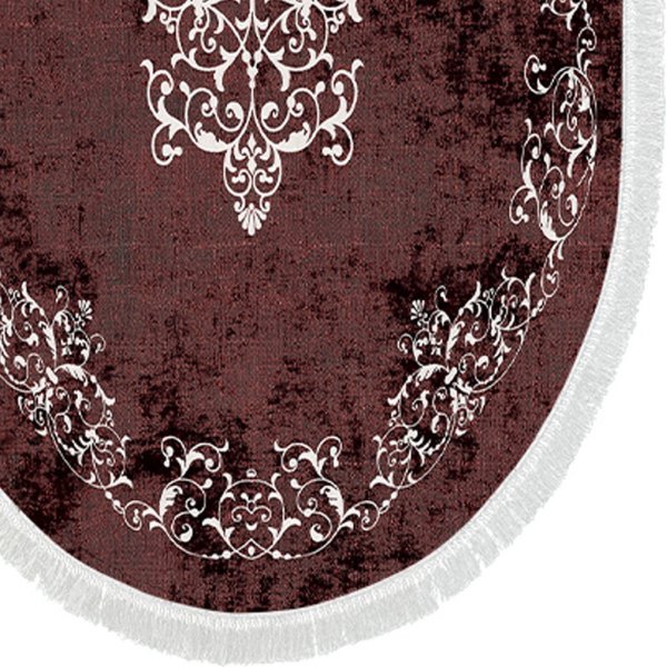 Romantica baderomsteppe - Burgundy