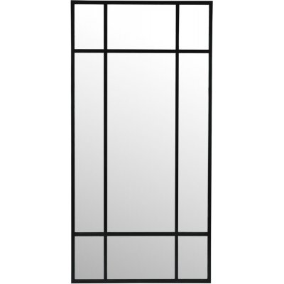 Marlon speil 200 cm - Metall/antikksvart