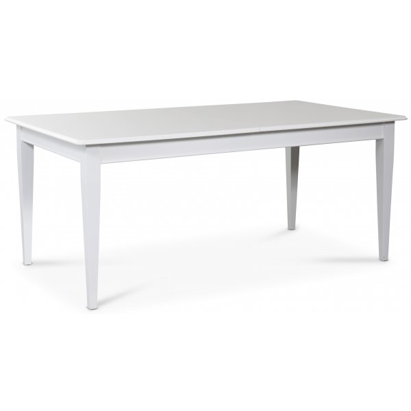 Mozart spisebord 180 cm - Hvit