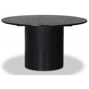 Nova spisebord kan utvides Ø130-170 cm - svartbeiset eik Nova spisebord kan utvides Ø130-170 cm - svartbeiset eik