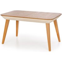 Wilbur spisebord uttrekkbart - Beige/honning eik Wilbur spisebord uttrekkbart - Beige/honning eik