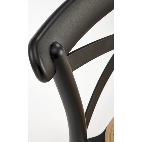 Pelican barstol 111 - Sort/beige Pelican barstol 111 - Sort/beige