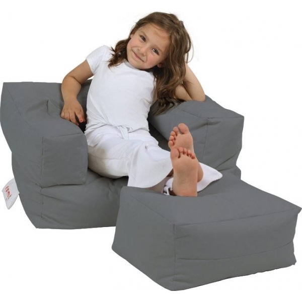 Barne lenestol - Grå Barne lenestol - Grå