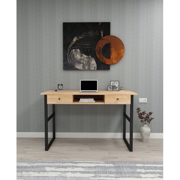 Allan skrivebord - Furu