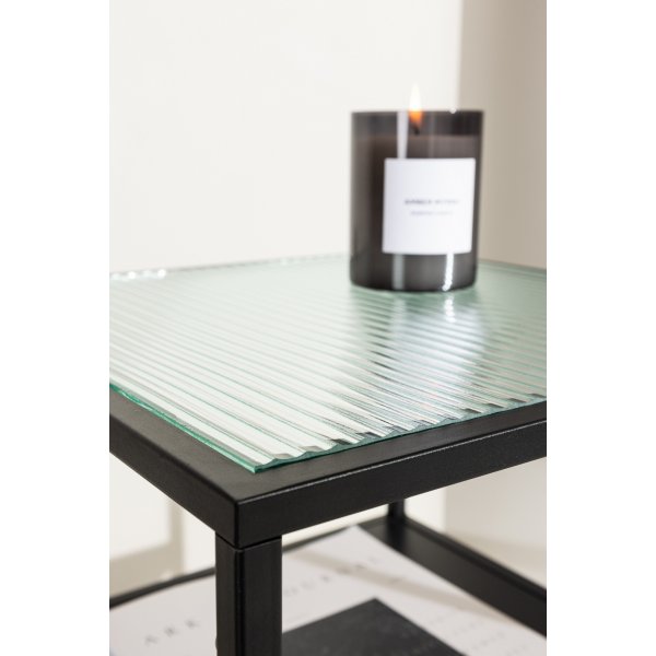 Sao paulo sidebord 40 x 40 cm - Sort Sao paulo sidebord 40 x 40 cm - Sort