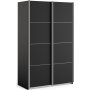 Verona smal garderobe - Sort