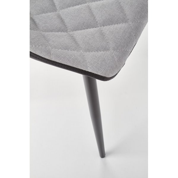 Cadeira spisestuestol 389 - Lys grå/svart Cadeira spisestuestol 389 - Lys grå/svart