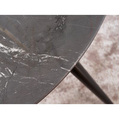 Cyryl spisebord, 100 cm - Svart