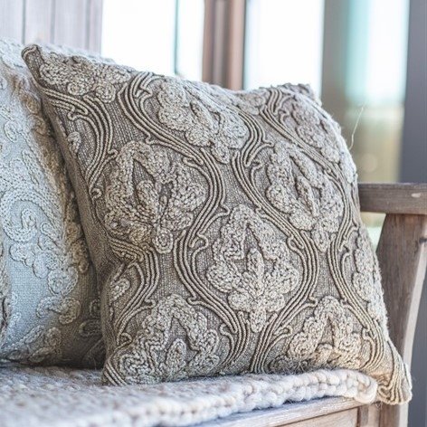 Rakel putetrekk 45 x 45 cm - Beige