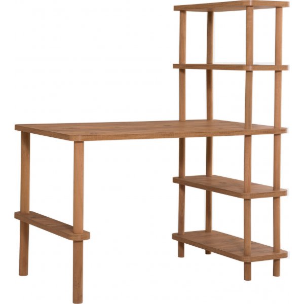 Nano skrivebord 120x70 cm - Furu