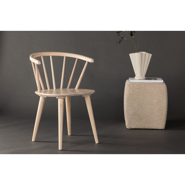 Bobby spisestol - Whitewash