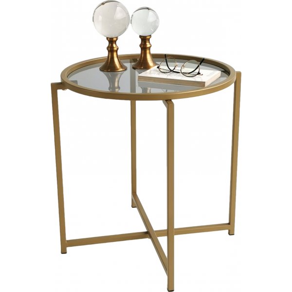 Sephyr salongbord 50 cm - Gull/fume