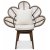 Peacock loungelenestol med pute - Brun + Mbelpleiesett for tekstiler