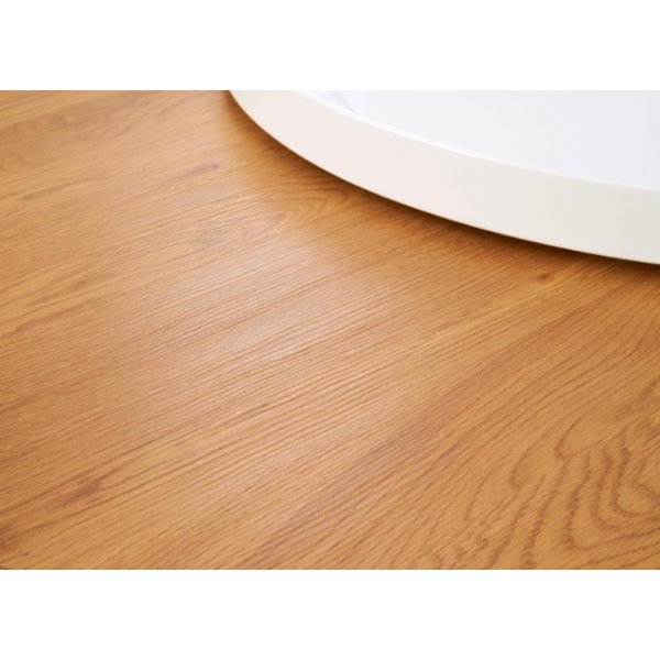 Miracle stuebord - Hvit/eik