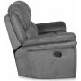 Riverdale recliner-sofa, 2-seter - gr (micorfiber)