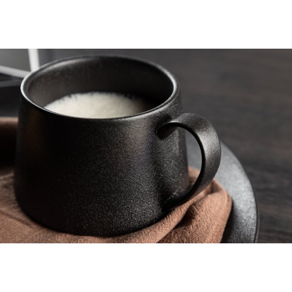 Wabi sabi kaffekopp 33 cl - Svart Wabi sabi kaffekopp 33 cl - Svart