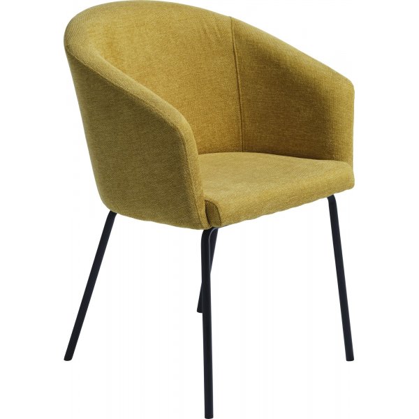 Erik stol i gult stoff Erik stol i gult stoff
