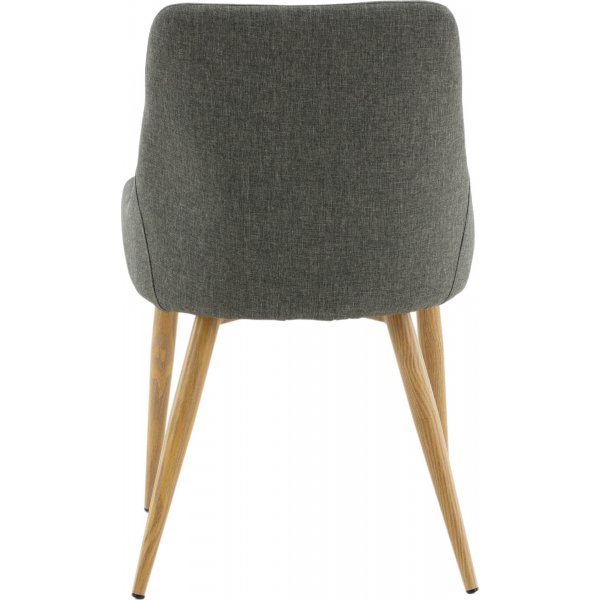 Paradis spisestol - Mørkegrå/eik Paradis spisestol - Mørkegrå/eik