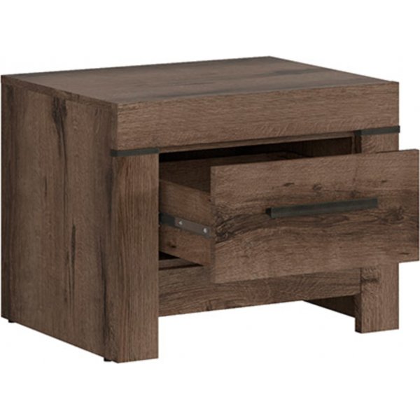 Balin nattbord - Mørk eik Balin nattbord - Mørk eik