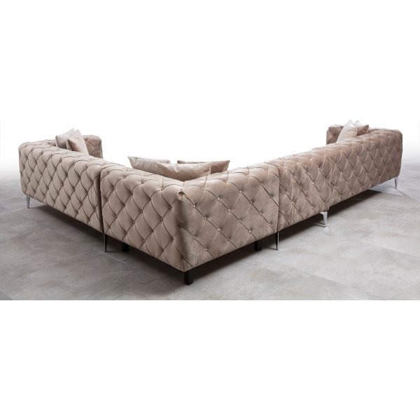 Como hj�rnesofa - Beige