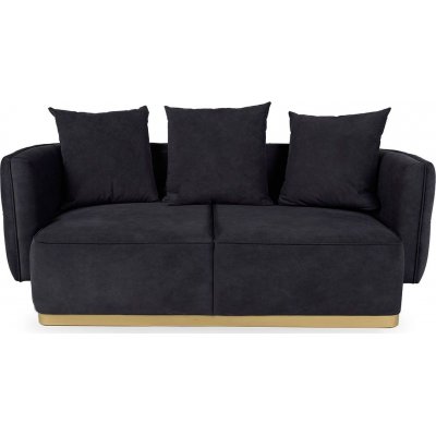 Queen 2-seters sofa - Svart