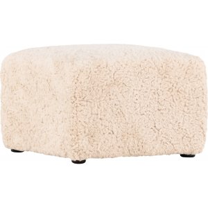 Frankie puff 50 x 50 cm - Beige teddy