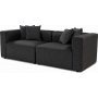 Mora 2-seters sofa - Antrasitt
