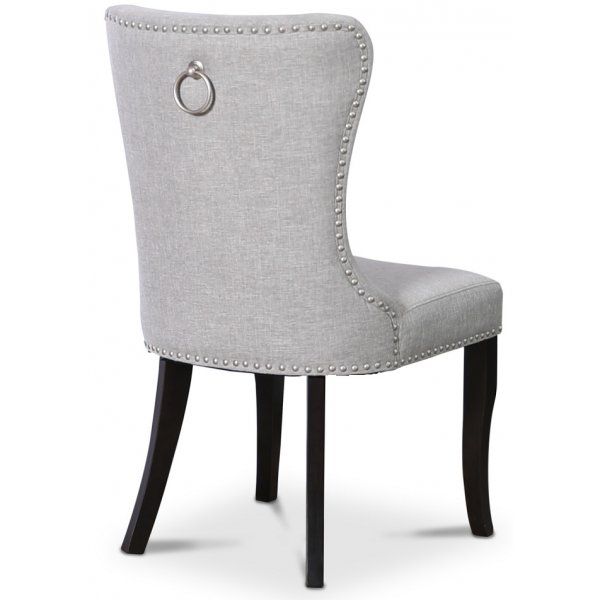 Ingrid spisestol - Grå / Brune ben Ingrid spisestol - Grå / Brune ben