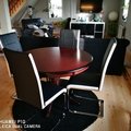Kundebilde Spisestol Waltham - Sort/hvit