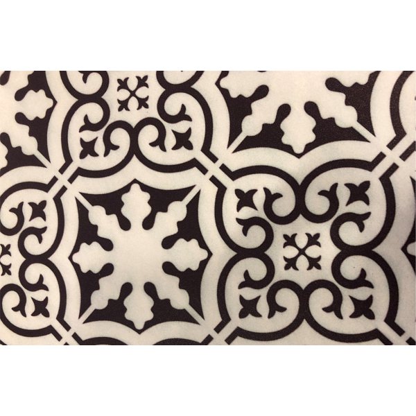 Troya salongbord 120 x 58 cm - Sort/hvit