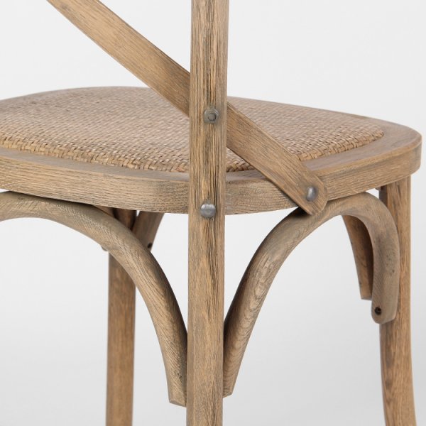 Paris vintage stol med kryss - Vintage