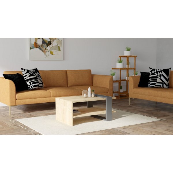 Yvette salongbord - Antrasitt/safir