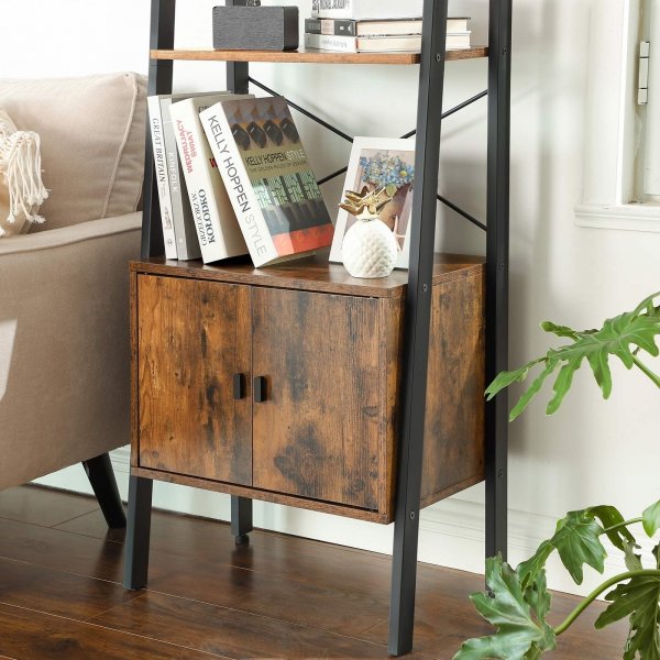 Roberto stigehylle - Brun/svart Roberto stigehylle - Brun/svart