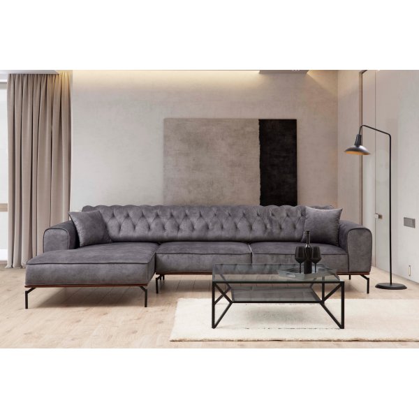 Siesta divansofa - antrasitt