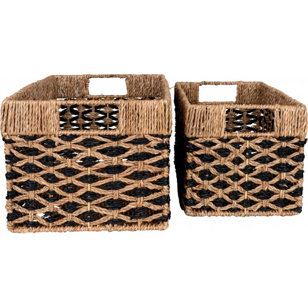 Salatkurvsett - Beige/svart