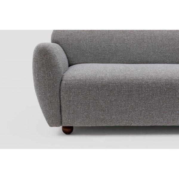Eddy 3-seters sofa - Lysegr�