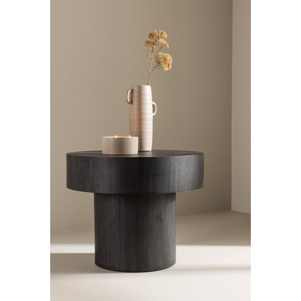 Malung sidebord Ø50 cm - Sort Malung sidebord Ø50 cm - Sort