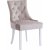 Tuva stol Cleopatra - Beige Velvet (bakhndtak) + Flekkfjerner for mbler