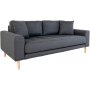 Lido 2,5-seters sofa - Mrkegr