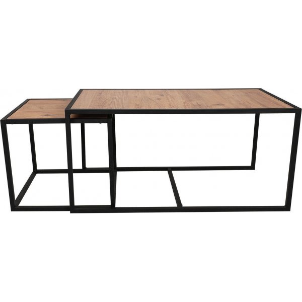 Atlantis salongbord - Valnøtt/svart Atlantis salongbord - Valnøtt/svart