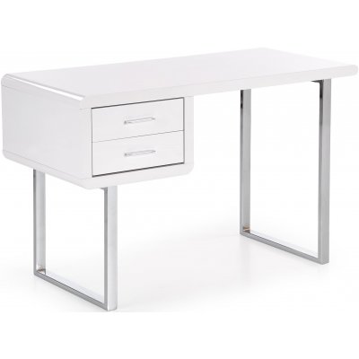Fernanda skrivebord - Hvit/krom