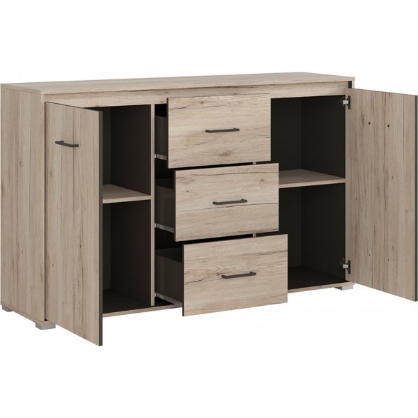 Ronse skjenk - Eik/grå Ronse skjenk - Eik/grå